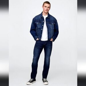 Men's Gap Denim Slim Jeans 29x30 Dark Wash Like New